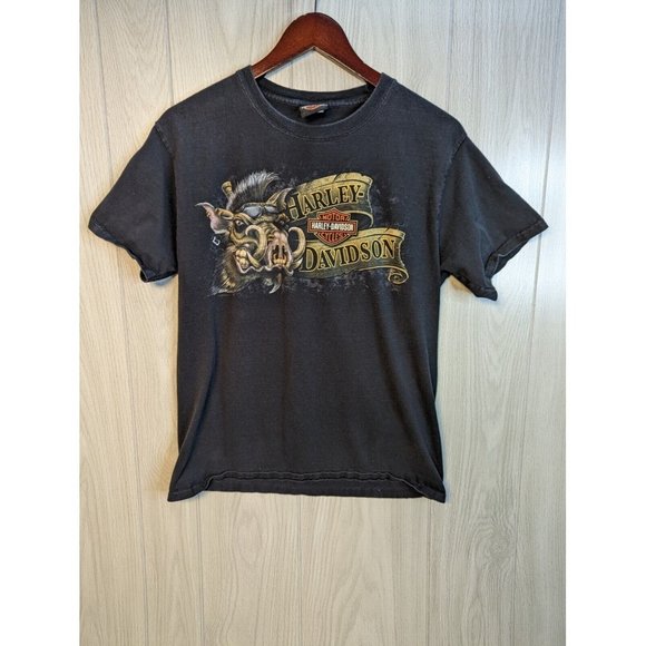 Harley-Davidson Other - Harley Davidson Shirt Springfield Ohio Earl Medium M Hog Front/Back Graphics